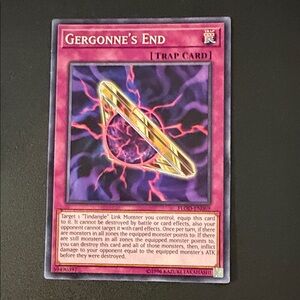 Yu-Gi-Oh! Gergonne's End Trading Card - Purple